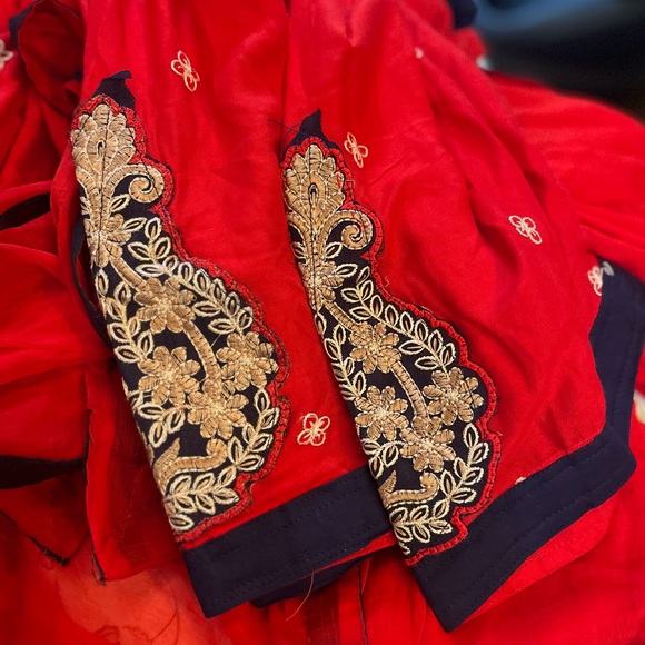 Authentic Indian Ethnic fashion dress 3 pieces UTSAW Fashion Size 38 Bust Medium - Picture 4 of 16